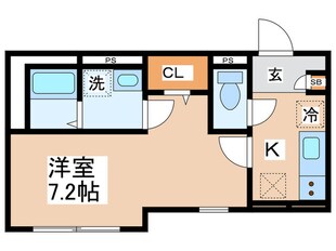 Carino7の物件間取画像